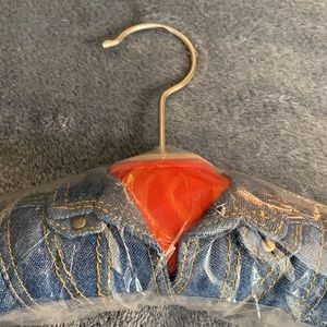 New Padded Blue Jean Whimsical Clothes Hanger